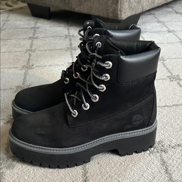 Timberland Shoes - Timberland Women's Black Stone Street 6” Waterproof Boots
